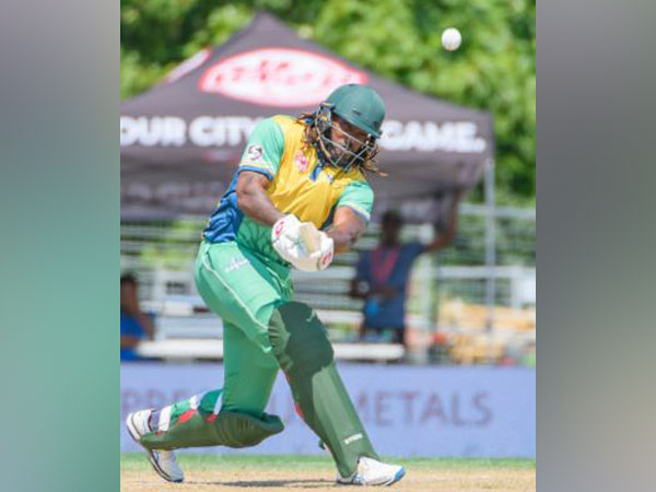 Vancouver Knights' Chris Gayle (Photo/ GT20 Canada Twitter) 