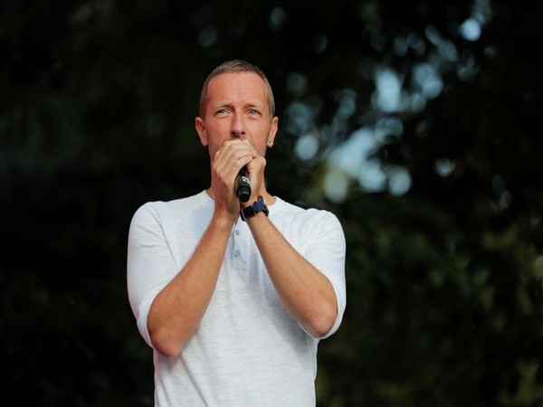 Chris Martin at the Global Citizen Festival concert