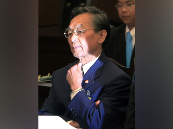 Chuan Leekpai, Parliament President and House Speaker of Thailand. 