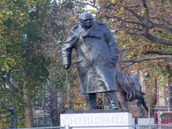 Memorial to Winston Churchill in Westminster (File pic)