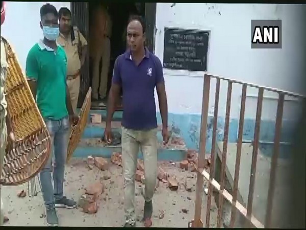 Visuals of vandalism after Trinamool Congress (TMC) and Bharatiya Janata Party (BJP) clashed in South 24 Parganas district on Sunday.