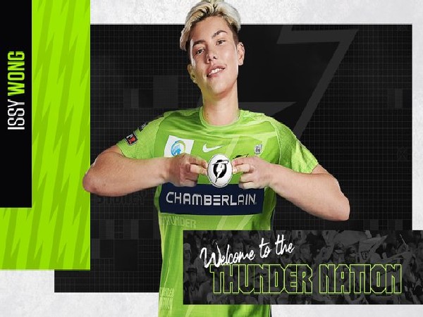 Issy Wong signs with Sydney Thunder (Photo/ Sydney Thunder Twitter)