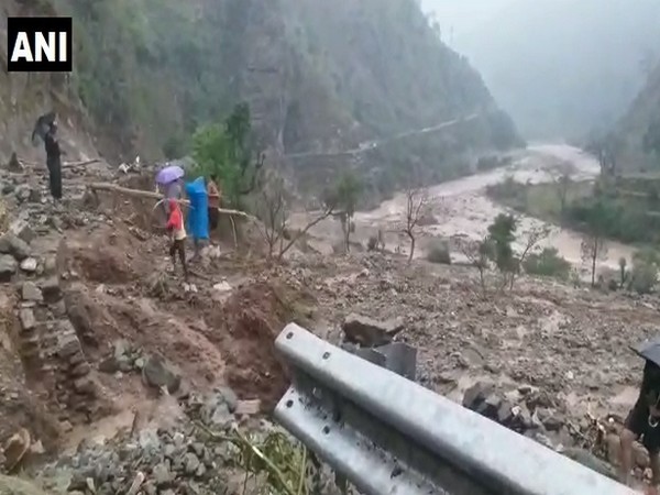 A cloudburst left one person dead in Uttarakhand on Sunday.