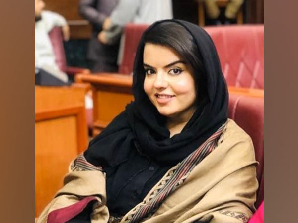 Mariam Solaimankhail, a member of Afghanistan parliament