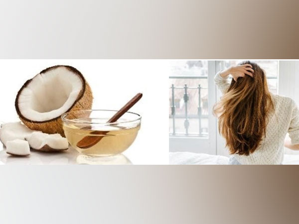 Coconut hair oil for damage protect