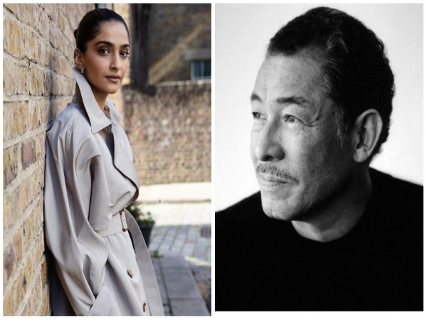 Sonam Kapoor Ahuja and late Issey Miyake (Image source: Instagram)