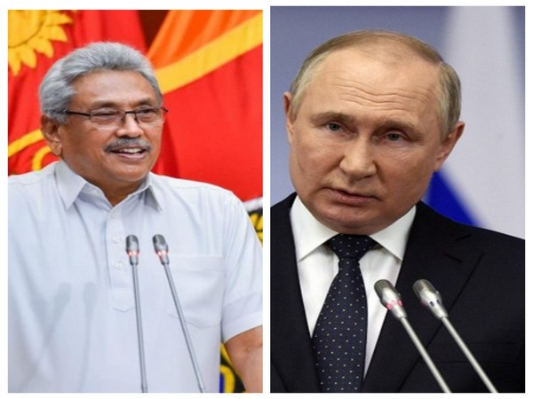Sri Lankan President Gotabaya Rajapaksa and Russian President Vladimir Putin (File Image)
