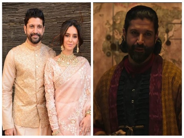 Farhan Akhtar and Shibani Dandekar (Image source: Instagram)