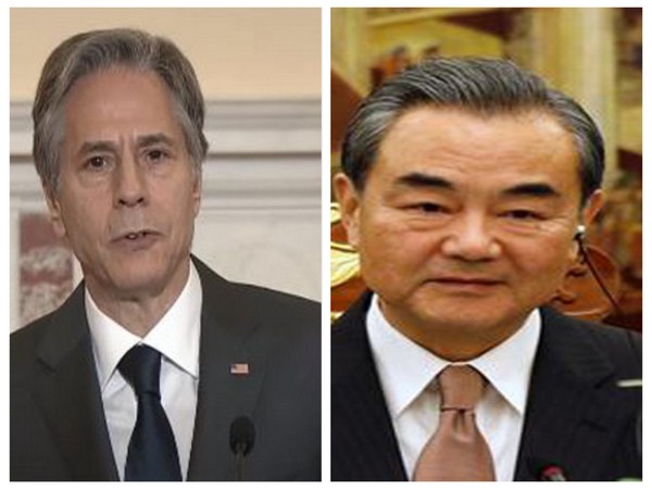 US State Secretary Antony Blinken and Chinese Foreign Minister Wang Yi (File Image)