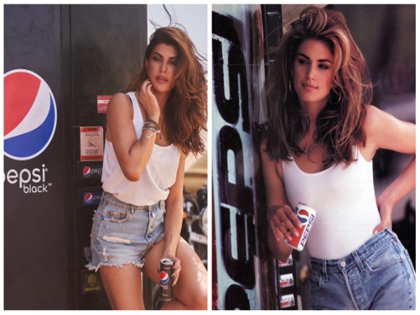 Jacqueline Fernandez and Cindy Crawford (Image source: Instagram)