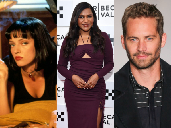 Uma Thurman, Paul Walker and Mindy Kaling