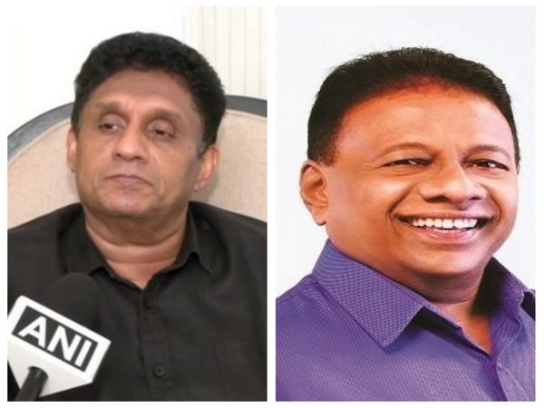 Sri Lanka's main opposition leader Sajith Premadasa and SLPP MP Dullas Alahapperuma 