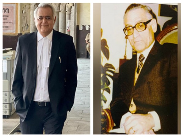 Filmmaker Hansal Mehta and first Chief of R&AW Rameshwar Nath Kao (Image source: Twitter)