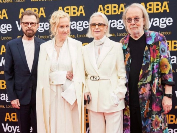 ABBA members (Image source: Twitter)