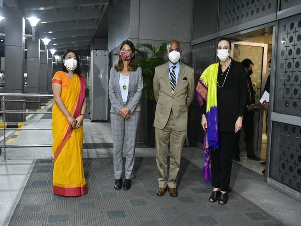 Colombian Vice President and Foreign Minister Marta Lucia Ramirez arrived in New Delhi. (Twitter)