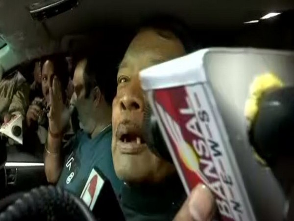 Congress MLA Bisahulal Singh speaking to reporters in Bhopal on Sunday. Photo/ANI