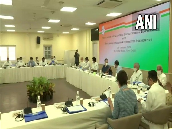Inside visuals of meeting (Photo/ ANI)