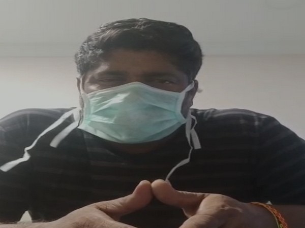 The patient is the third person in Machilipatnam town in Andhra Pradesh who has detected positive for COVID-19. Photo/ANI