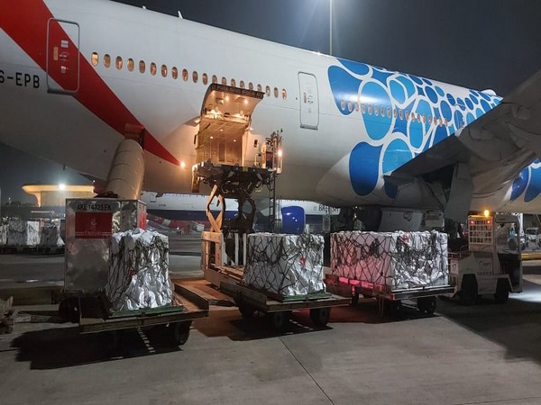 Made in India COVID-19 vaccines sent to Abidjan, Cote d'Ivoire (ANI)