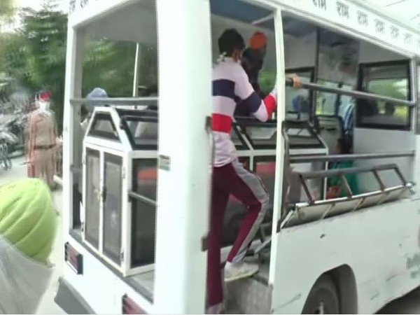 Visuals from Ludhiana. Photo/ANI