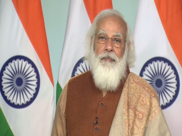 PM Modi addressing the 18th Convocation of Tezpur University in Assam through video conferencing on Friday.