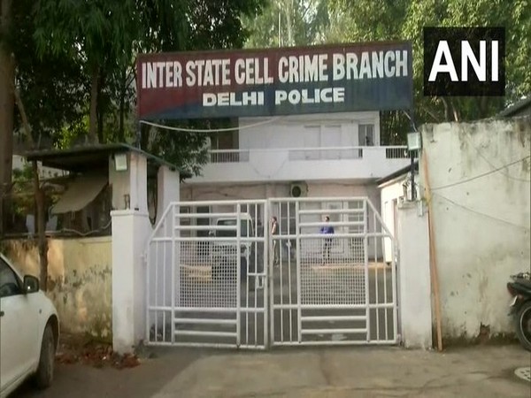 Visual from the Crime Branch, Delhi Police office on Thursday. Photo/ANI