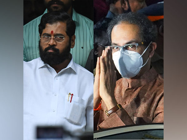 Maharashtra Chief Minister Eknath Shinde (left), former Chief Minister Uddhav Thackeray (right) (Photo:ANI)