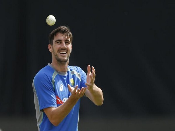 Australia's fast bowler Pat Cummins