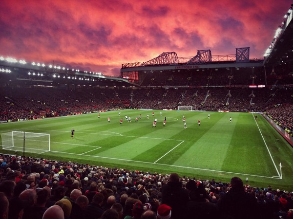 Old Trafford stadium (Photo: Twitter/Manchester United-Hannah Carroll Design)