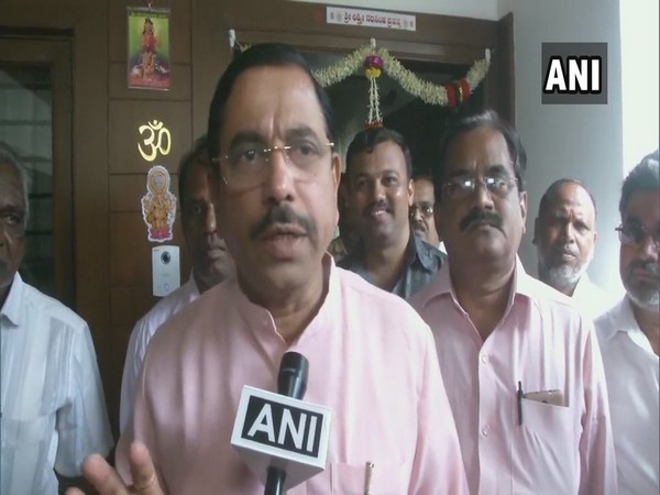 BJP leader Prahlad Joshi speaking to ANI on Sunday