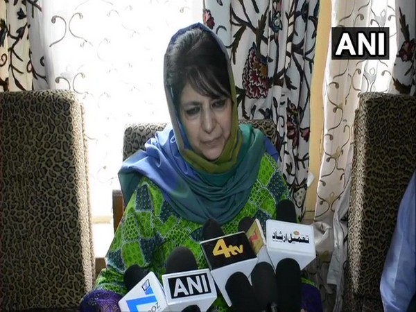 Former Jammu and Kashmir Chief Minister Mehbooba Mufti 