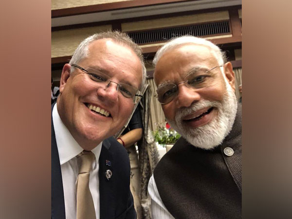 Prime Minister Narendra Modi and Australian counterpart Scott Morrison