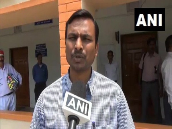 VK Jogdande, DM Pithoragarh speaks to ANI in Pithoragarh on Saturday. [Photo/ANI]