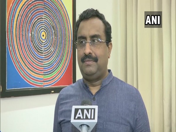 BJP General Secretary Ram Madhav speaking to ANI on Saturday