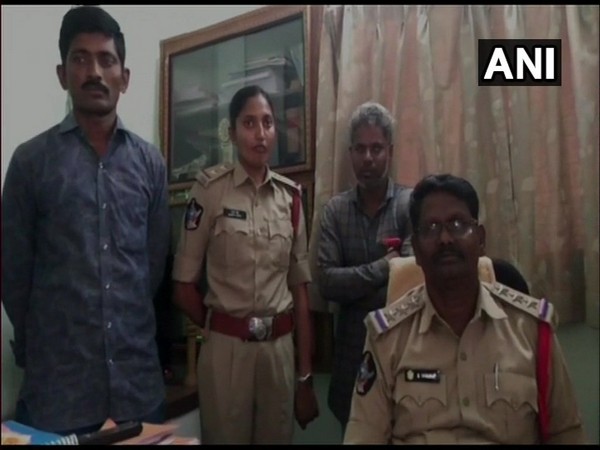 Police officials speaking to reporters in 