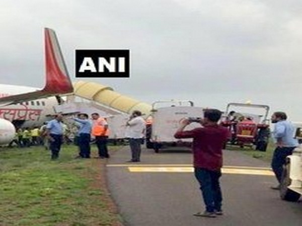 A view from the Mangaluru Airport where the incident took place. Photo/ANI