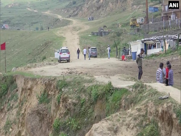 The ski resort of Auli in Uttarakhand. Photo/ANI