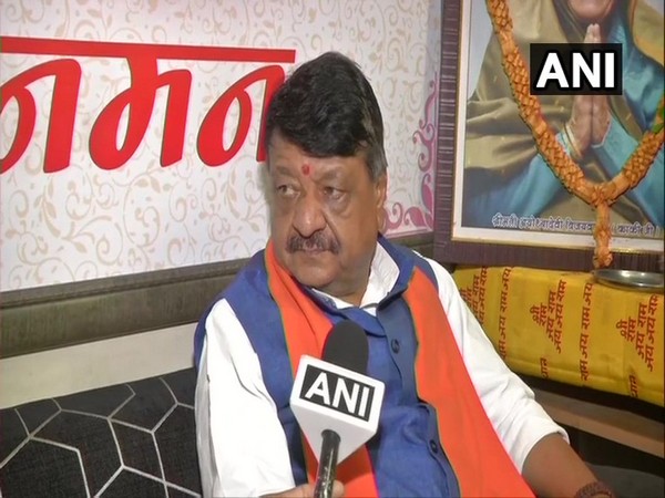 BJP General Secretary Kailash Vijayvargiya speaking to ANI in Indore on July 1. Photo/ANI