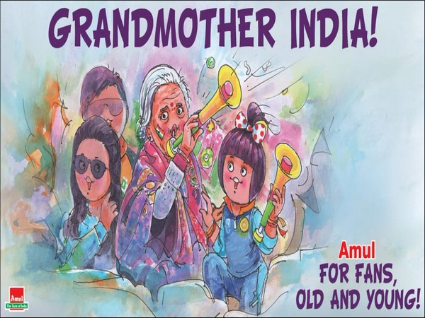 Amul India celebrates viral 87-year-old fan (Photo/ Amul.coop Twitter)