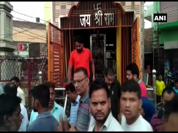 Hanuman temple in UP's Muzaffarnagar . Photo/ANI
