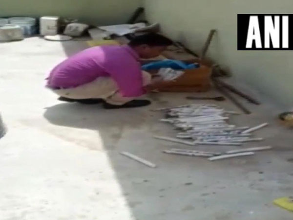 Huge quantity of explosives, detonators seized from Palghar, Maharashtra (Photo/ANI)