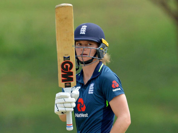 England woman cricketer Amy Jones (Courtesy- England Cricket Twitter)
