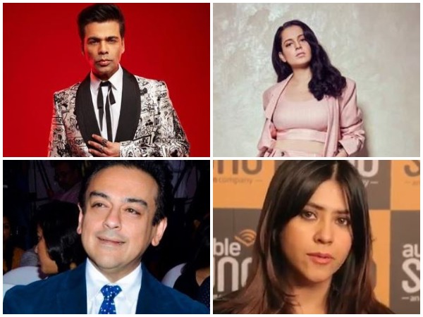 Karan Johar, Kangana Ranaut, Adnan Sami, and Ekta Kapoor