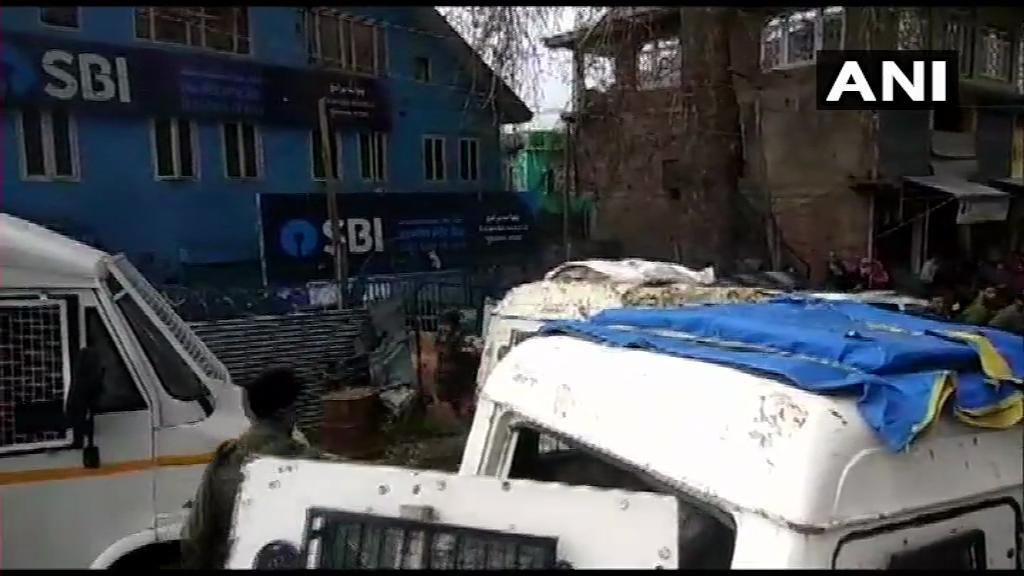Visuals from the grenade attack site