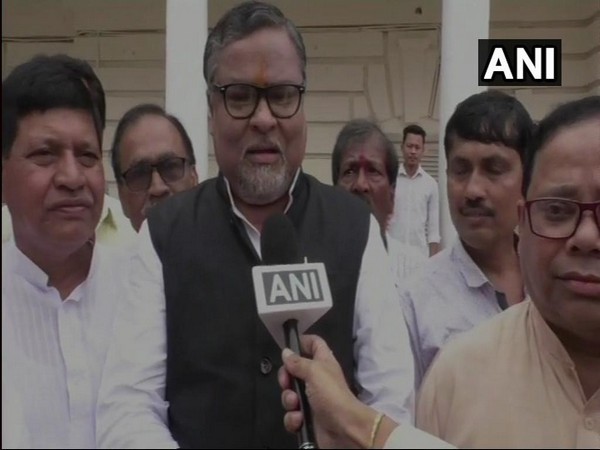 Subal Bhowmik speaking to ANI on Tuesday after joining Congress