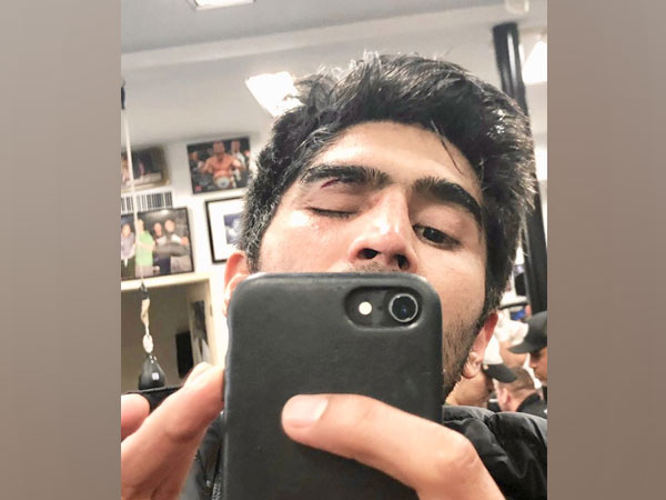 Indian boxer Vijender Singh (Courtesy- Vijender Singh Twitter)