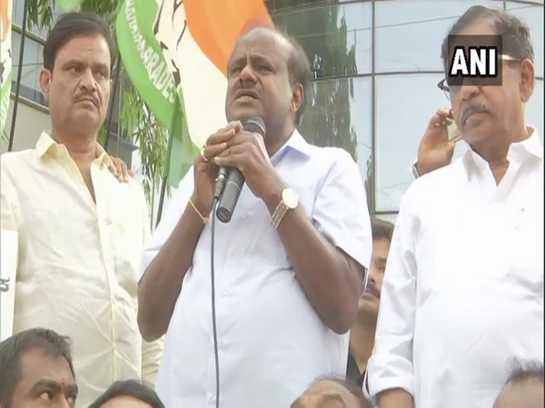 Karnataka Chief Minister and JD(S) leader HD Kumaraswamy. Photo/ANI