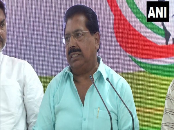 Delhi Congress In-charge P C Chacko addressing a press conference in New Delhi on Friday Photo/ANI