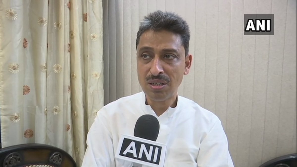 Imran Masood speaking to ANI in Saharanpur on friday. Photo/ANI