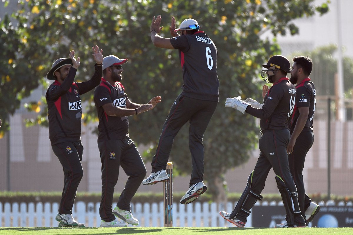 UAE Cricket team (Courtesy- UAE Cricket Official Twitter)